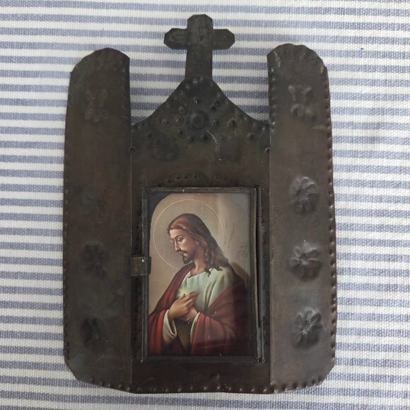 Tin Picture Frame - Picture 1 of 4